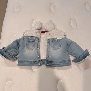 12 month Sherpa Jean fall/winter jacket